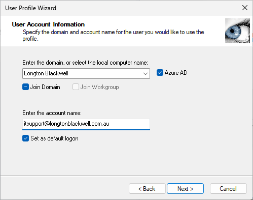 ProfWiz 输入新账号